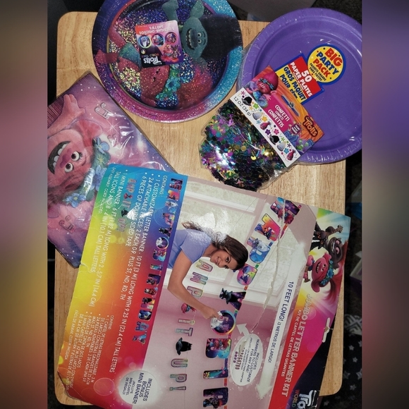 Trolls Party Supplies Trolls Birthday Party Supplies Poshmark